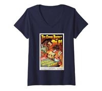 Donna Spongebob Squarepants Doctor P Maglietta con Collo a V
