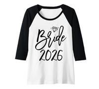 Donna Sposa 2026 Script Nuziale Elegante Maglia con Maniche Raglan
