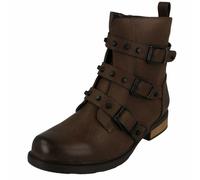 Donna Spot On Chiusura a Fibbia Stivali Invernali F5R1019