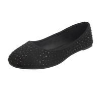 Donna Spot On Diamante Piatto 'Ballerine'