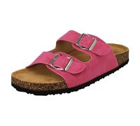 Donna Spot On Doppia Fibbia Dettagliato Sandali Sabot 'F0r0412'