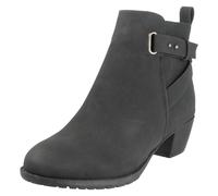 Donna Spot On Extra Largo Fit Zip Stivali Caviglia F5R1259