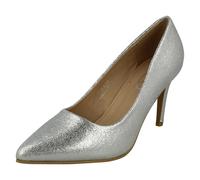 Donna Spot On Largo Fit Tribunale Tacchi Alti con Plateau F9R0110
