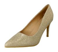 Donna Spot On Largo Fit Tribunale Tacchi Alti con Plateau F9R0110