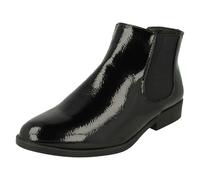 Donna Spot On Moda Gusset Chelsea Stivali F4R449