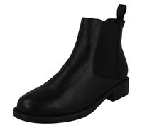 Donna Spot On Pelle Stivali Caviglia F50968
