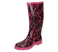 Donna Spot On Inverno Pizzo Stampa Dettaglio Wellington X1R103