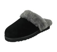 Donna Spot On Scamosciate da Infilare Soffice Pantofole