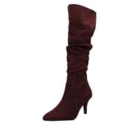 Donna Spot On Stivali Alti Al Ginocchio F51243