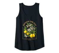 Donna Squeeze The Day Vintage Lemon Bee Botanico Summer Fruit Canotta