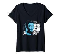 Donna Star Trek Kirk in Blue Maglietta con Collo a V
