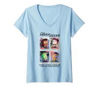 Donna Star Trek Lower Deck Portraits Maglietta con Collo a V