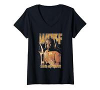Donna Star Trek The Next Generation Worf Son of Mogh Maglietta con Collo a V