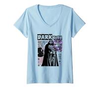 Donna Star Wars Dark Side Vader Become My Apprentice Maglietta con Collo a V