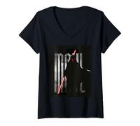 Donna Star Wars Darth Maul Photographic Maglietta con Collo a V