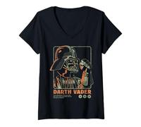 Donna Star Wars Darth Vader You Underestimate The Power Maglietta con Collo a V