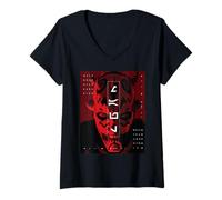 Donna Star Wars Maul Shadow Lord Welcome To The Dark Side Stare Maglietta con Collo a V