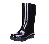 Donna Stivaletti pioggiaimpermeabili Chelsea Boots Slip Stivali Giardino Esterno con Comfort Ultimi Corti Impermeabili Wellies Ankle Ideali per Pioggia Fango Tutte Stagioni