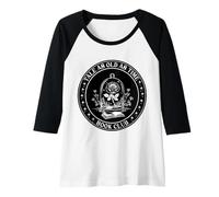 Donna Storia Vecchia Come Time Book Club Rose Maglia con Maniche Raglan