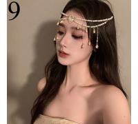 Donna Strass Cristalli Capelli Accessori Festa Decorazione Sostegno Fairy Catena