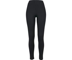 Donna Stretch Jersey Leggings - Signore classico nero leggings| Cotton spandex