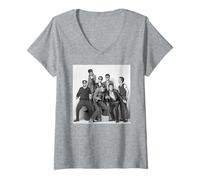 Donna Suggerisce Ska Band Madness Foto di Allan Ballard Maglietta con Collo a V