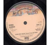 DONNA SUMMER - DOWN DEEP INSIDE 7 INCH (7" VINYL 45) UK CASABLANCA 1977