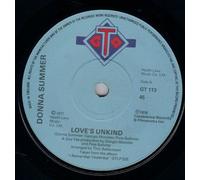DONNA SUMMER - LOVE'S UNKIND/AUTUMN CHANGES VINYL 7" 1977 DONNA SUMEMER
