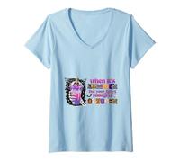 Donna Summer October Heart Shirt When It's Summer But Heart Fall Maglietta con Collo a V