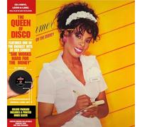 DONNA SUMMER - SHE WORKS HARD FOR THE MONEY VINYL REPLICA CD - CD - K72z