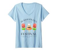 Donna Summerween Festival Un bel momento da brividi Maglietta con Collo a V