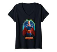 Donna Superman (2025) City Of Tomorrow Maglietta con Collo a V