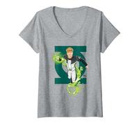 Donna Superman (2025) Green Lantern Maglietta con Collo a V