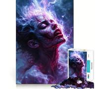 Donna surreale con fulmini e vene - Puzzle per adolescenti da 1000 pezzi - Attività per la casa che stimola la memoria - Montaggio - Regalo perfetto 38x52cm