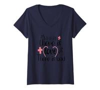 Donna T-Shirt Gesù è la mia Maglietta da Supereroe Maglietta con Collo a V