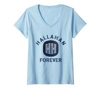 Donna Take Time to Enjoy The Low Lane Tee Maglietta con Collo a V