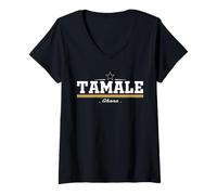 Donna Tamale Ghana Maglietta con Collo a V