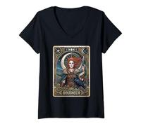 Donna Tarocchi Boudicca Maglietta con Collo a V