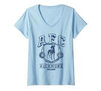 Donna Ted Lasso AFC Richmond Fan Maglietta con Collo a V