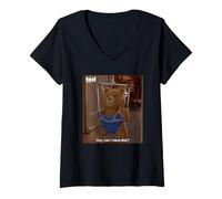 Donna Ted TV Series Can I Have This Maglietta con Collo a V