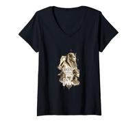 Donna The Ancient Egyptians Maglietta con Collo a V