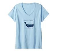 Donna The Blue Whale Collinsport, ME Dark Shadows TV Show - Regalo per fan Maglietta con Collo a V