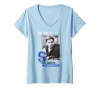 Donna The Breakfast Club L'atleta Campione statale 24 Marzo 1984 Maglietta con Collo a V