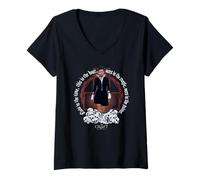 Donna The Craft Nancy Cross And Bones 90's Witch Movie Maglietta con Collo a V