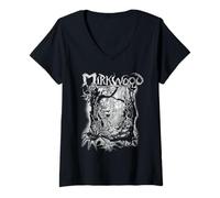 Donna The Hobbit Mirkwood Metal Band Maglietta con Collo a V