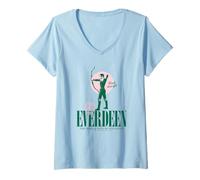 Donna The Hunger Games Shoot Straight Katniss Everdeen Movie Maglietta con Collo a V