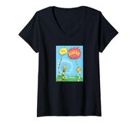 Donna The Lorax Truffula Trees - Copertina per Libro con Licenza Ufficiale Maglietta con Collo a V