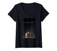 Donna The Odyssey Movie Poster Maglietta con Collo a V