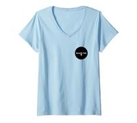 Donna The Phoenician Scheme Marseille Bob’s Cityscape Front & Back Maglietta con Collo a V
