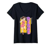 Donna The Seven Deadly Sins Diane Colorful Portrait Anime Maglietta con Collo a V